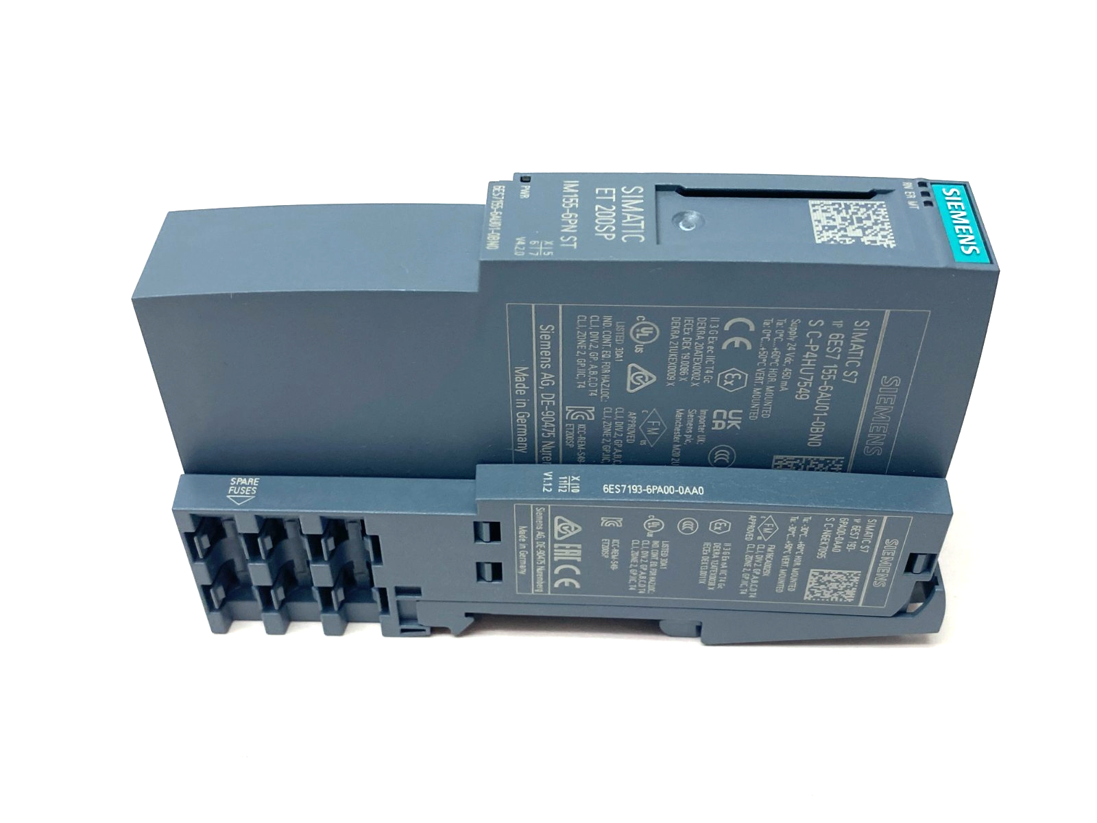 Siemens 6ES7155-6AU01-0BN0 SIMATIC ET 200SP Profinet Interface Mod IM155-6PN ST - Maverick Industrial Sales
