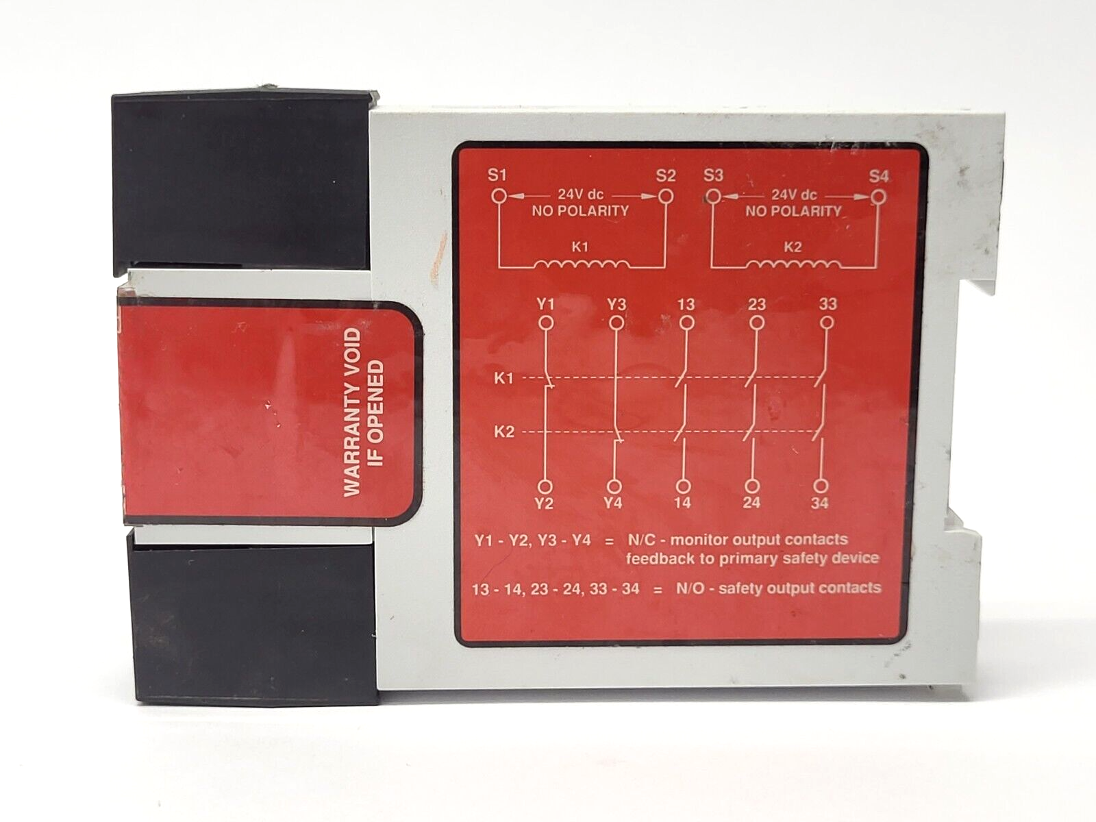 IM-T-9A | Banner Light Curtain Safety Relay Module 61425 - For parts or not working - Maverick Industrial Sales