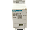 Siemens 5SY4104-5 Miniature Circuit Breaker 1P 230/400V 4A LOT OF 2 - Maverick Industrial Sales