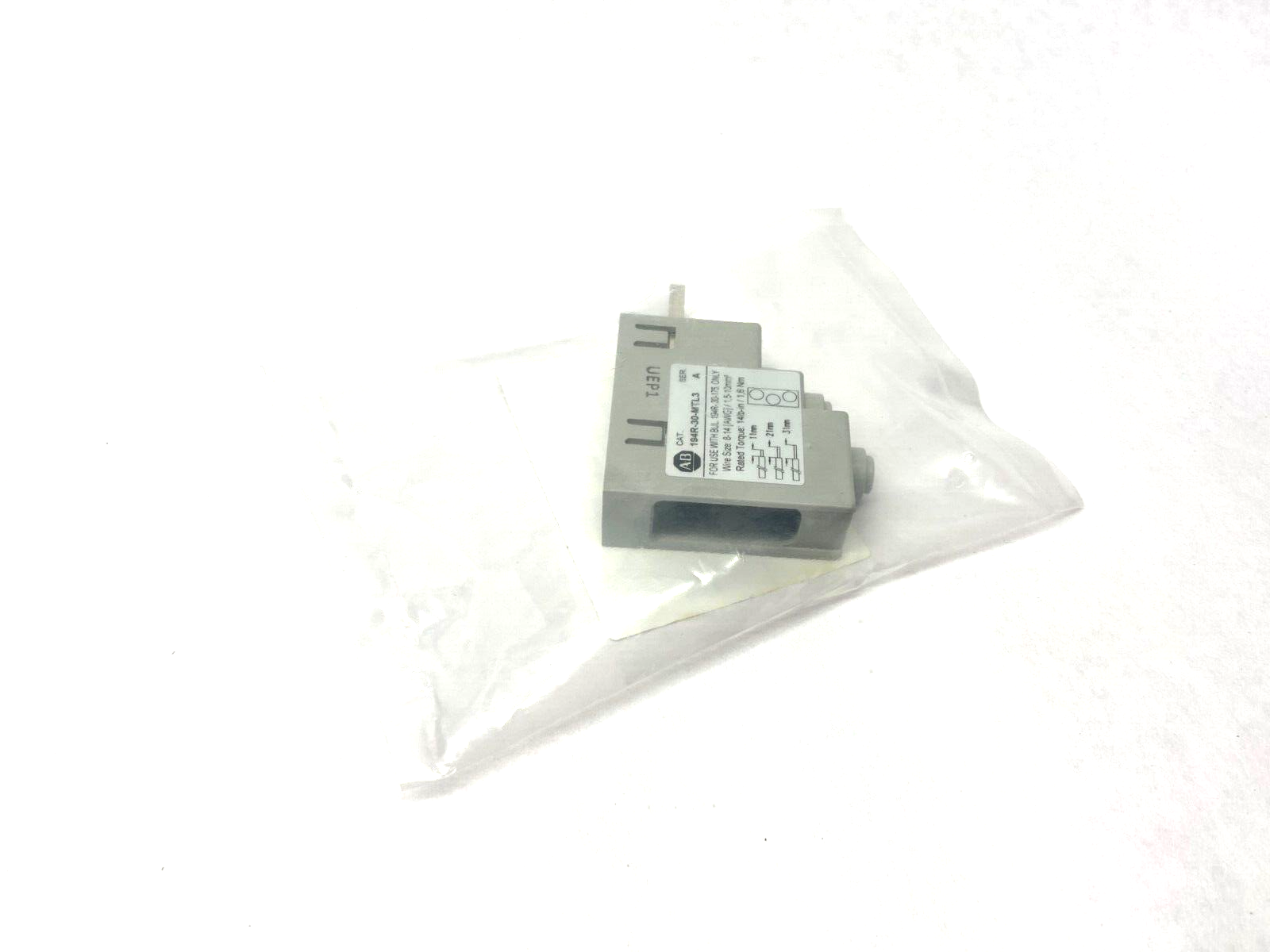 194R-30-MTL3 | Allen Bradley Ser. A Multi-Tap Lug 3/6 Wire 30A - New - Maverick Industrial Sales