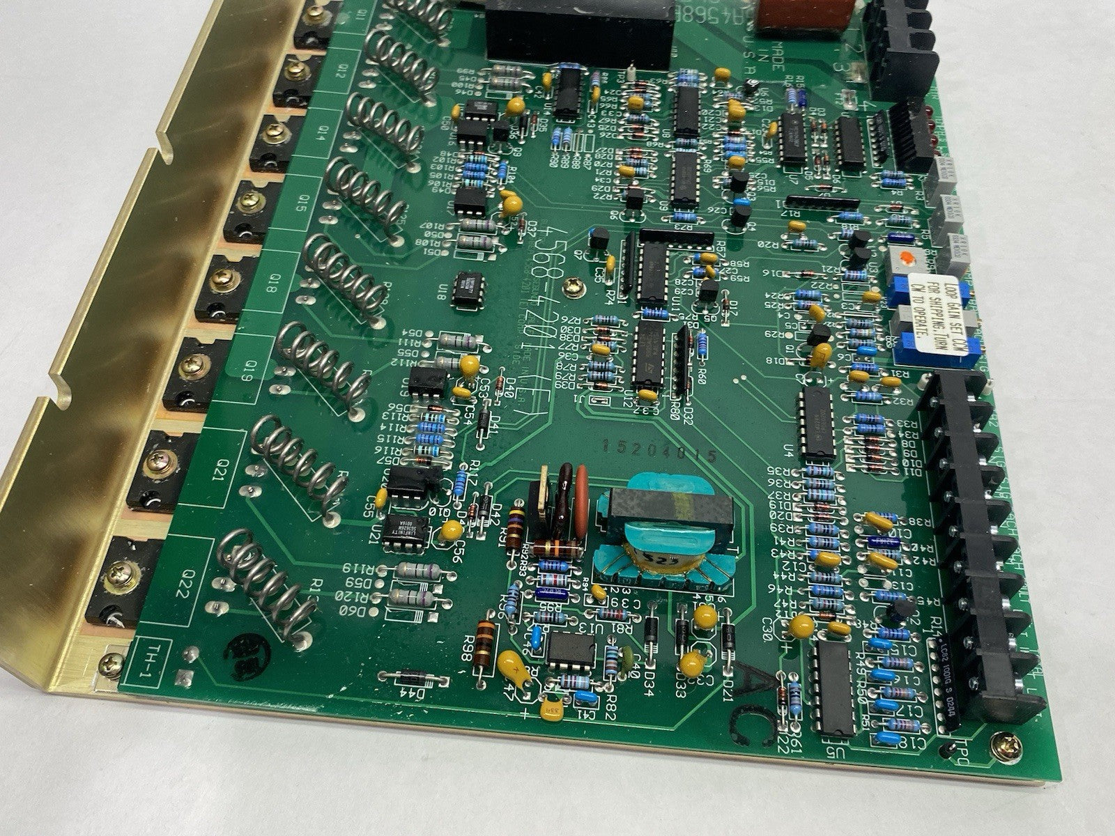 Glentek GA4568EA-1HP CEC Servo Amplifier Motion Driver - Maverick Industrial Sales