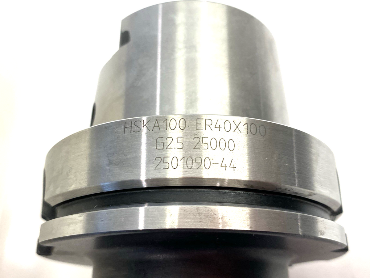Iscar HSK A100 ER40X100 Collet Chuck HSK DIN69893 form A Tapered Shank 4561157 - Maverick Industrial Sales