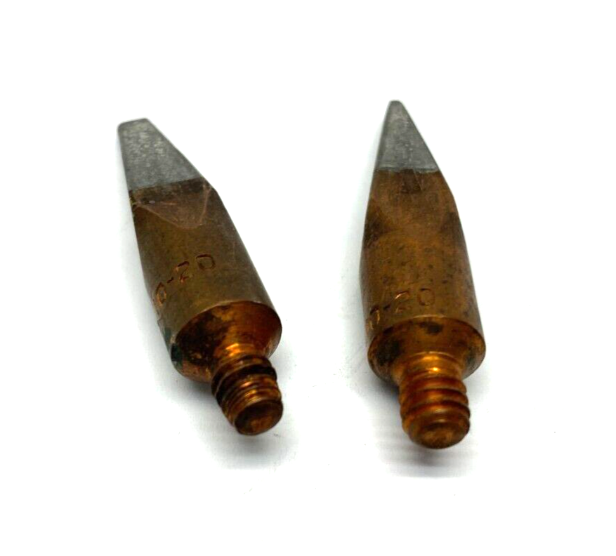 Vulcan 10-20 Soldering Iron Tips Broad Head Screw-Base LOT OF 2 - Maverick Industrial Sales