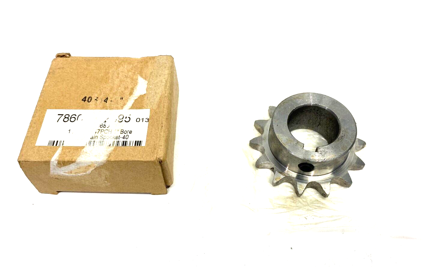 Ametric 40B14-1 Roller Chain Sprocket #40 14-Tooth 2.247 Pitch 1" Bore w/ Keyway - Maverick Industrial Sales