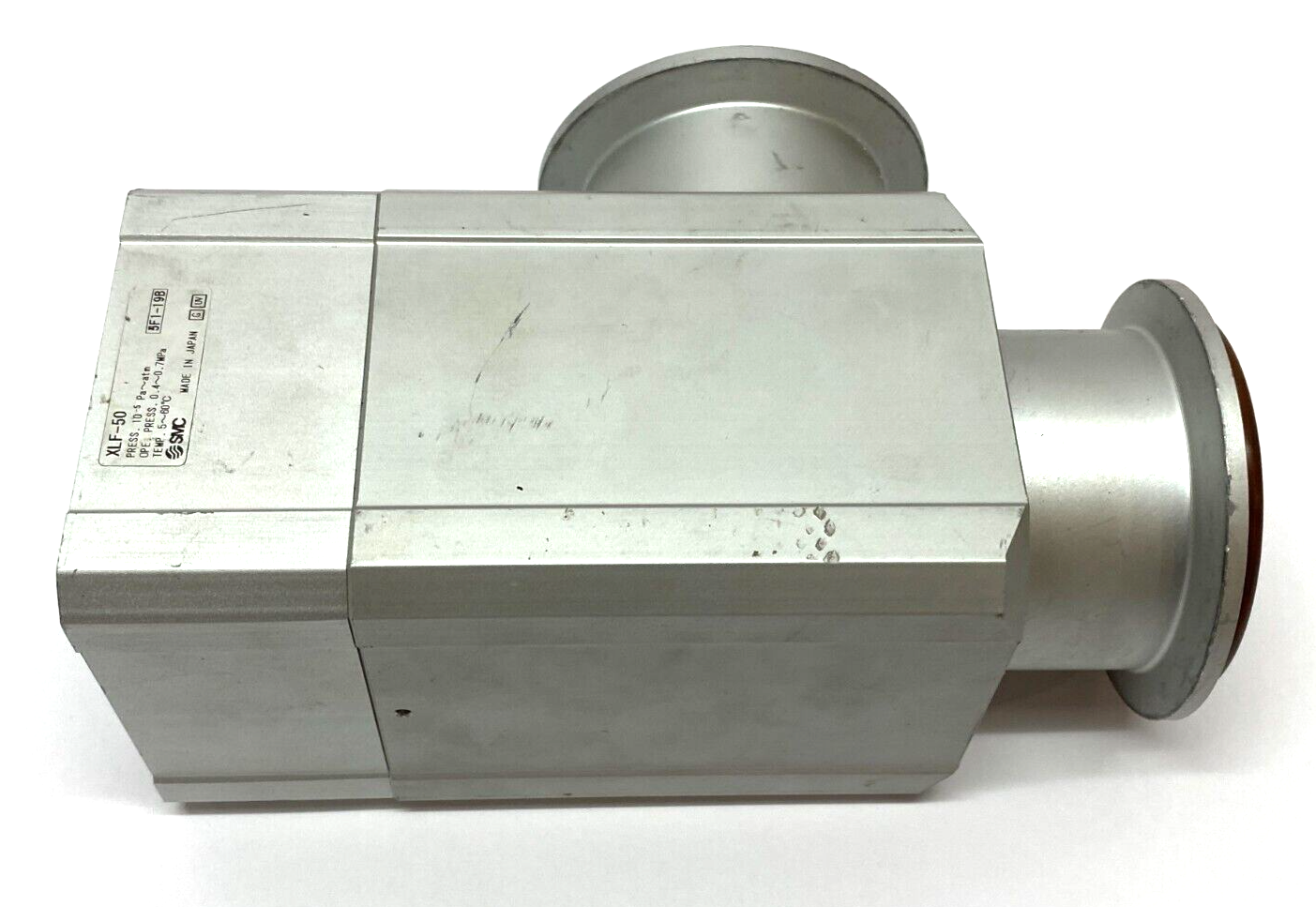 SMC XLF-50 High Vacuum Valve 0.4~0.7MPa Ope. Press 5~60°C - Maverick Industrial Sales