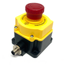 Banner SSA-EB1PL2-12ED1Q8 Flush-Mount Emergency Stop Push Button 40mm 18694 - Maverick Industrial Sales