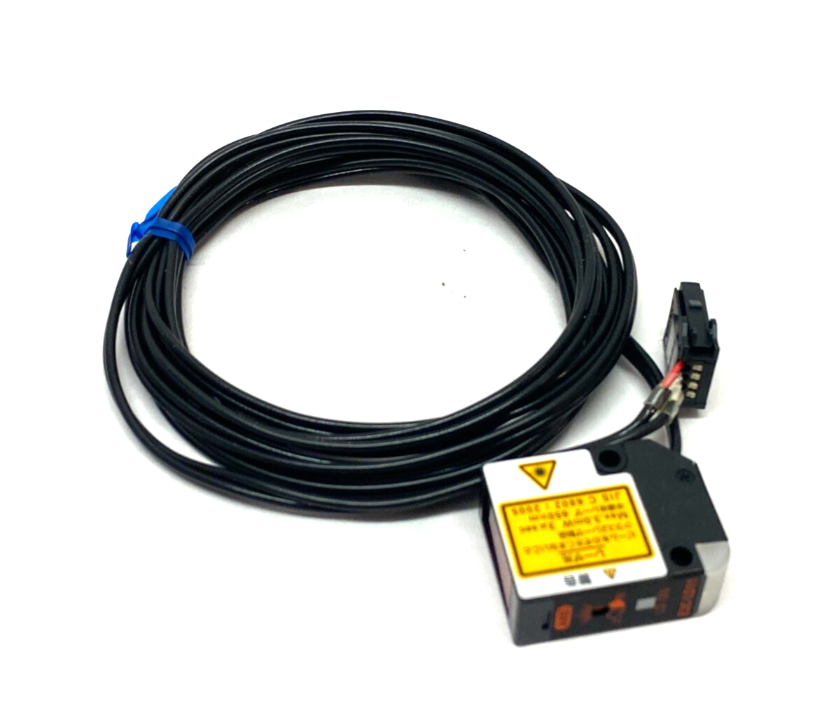 Omron E3C-LD11 2M Photoelectric Diffuse Laser Sensor 2m Cable - Maverick Industrial Sales