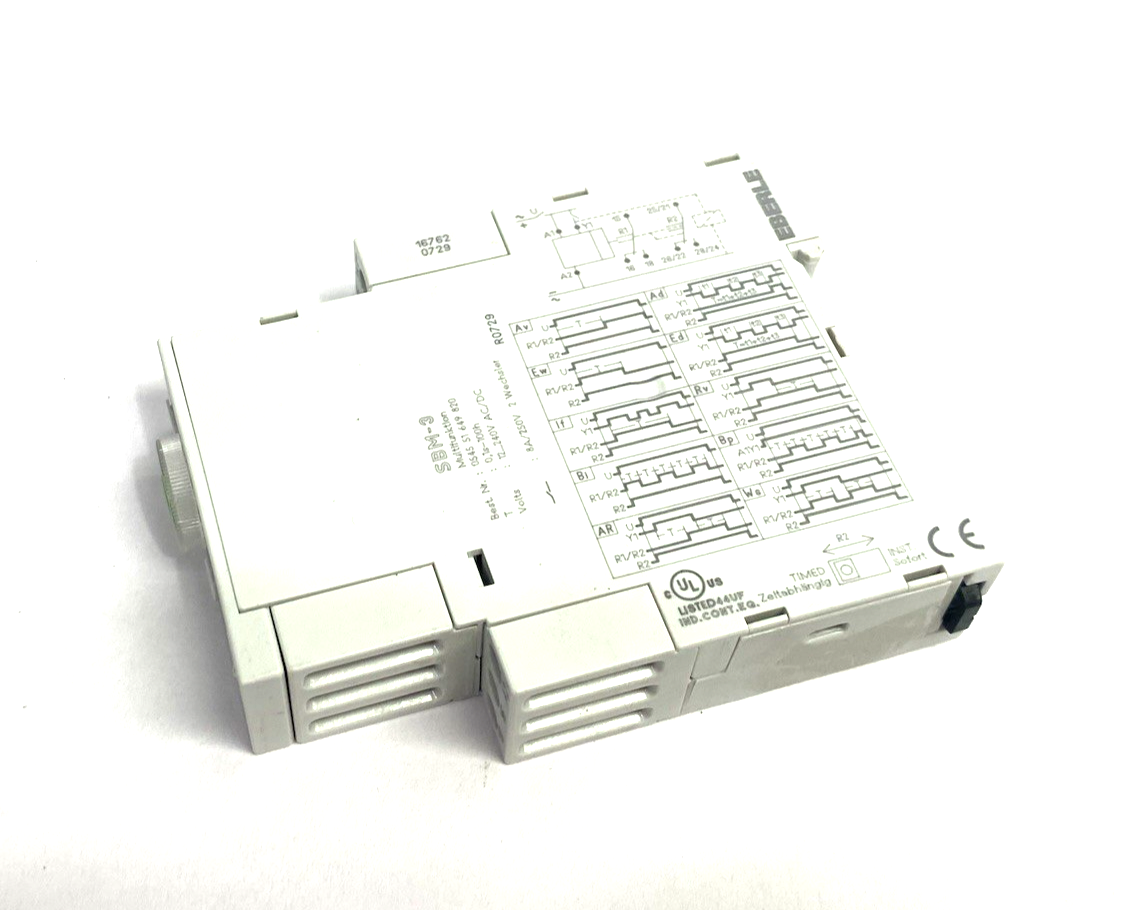 0545 51 649 820 | Eberle SB-LINE Multifunction Timer Relay SBM-3 - Used - Maverick Industrial Sales