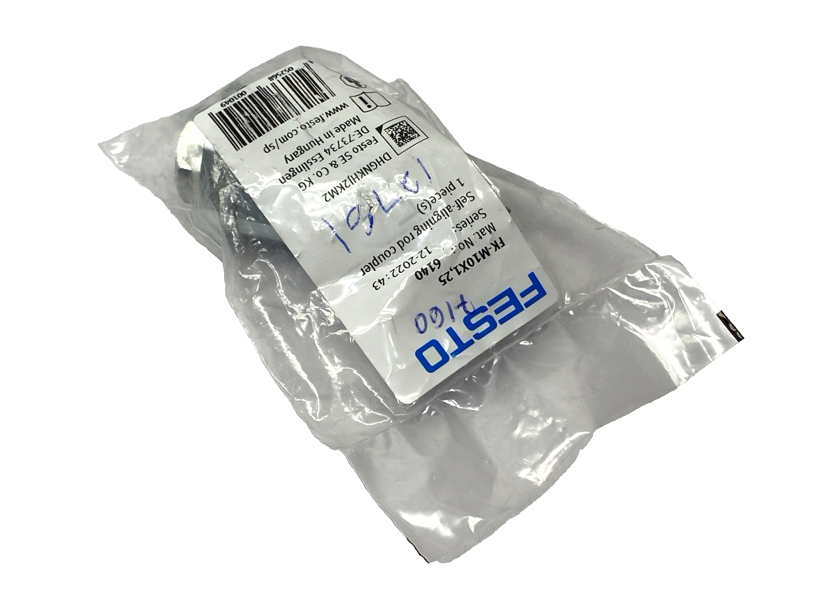 Festo FK-M10X1,25 Self-Aligning Rod Coupler 6140 - Maverick Industrial Sales