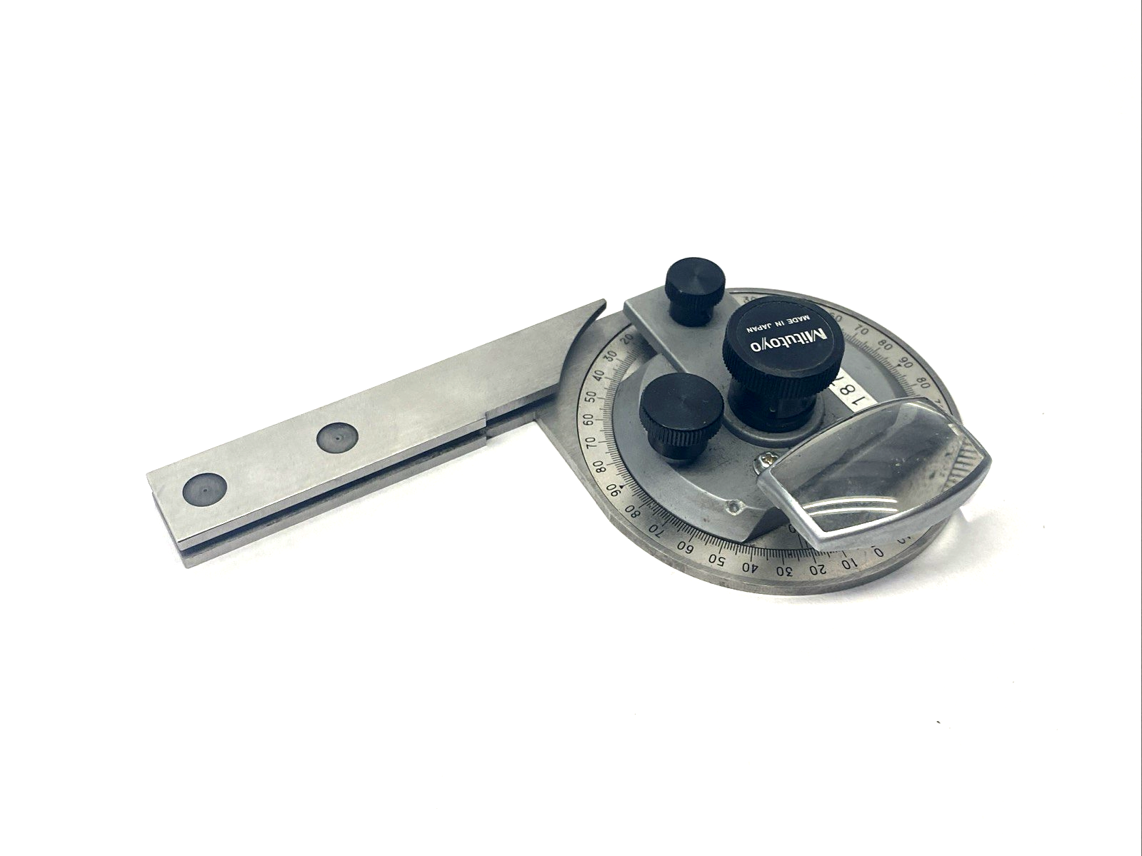 Mitutoyo 187-902-10 Universal Bevel Protractor - Maverick Industrial Sales