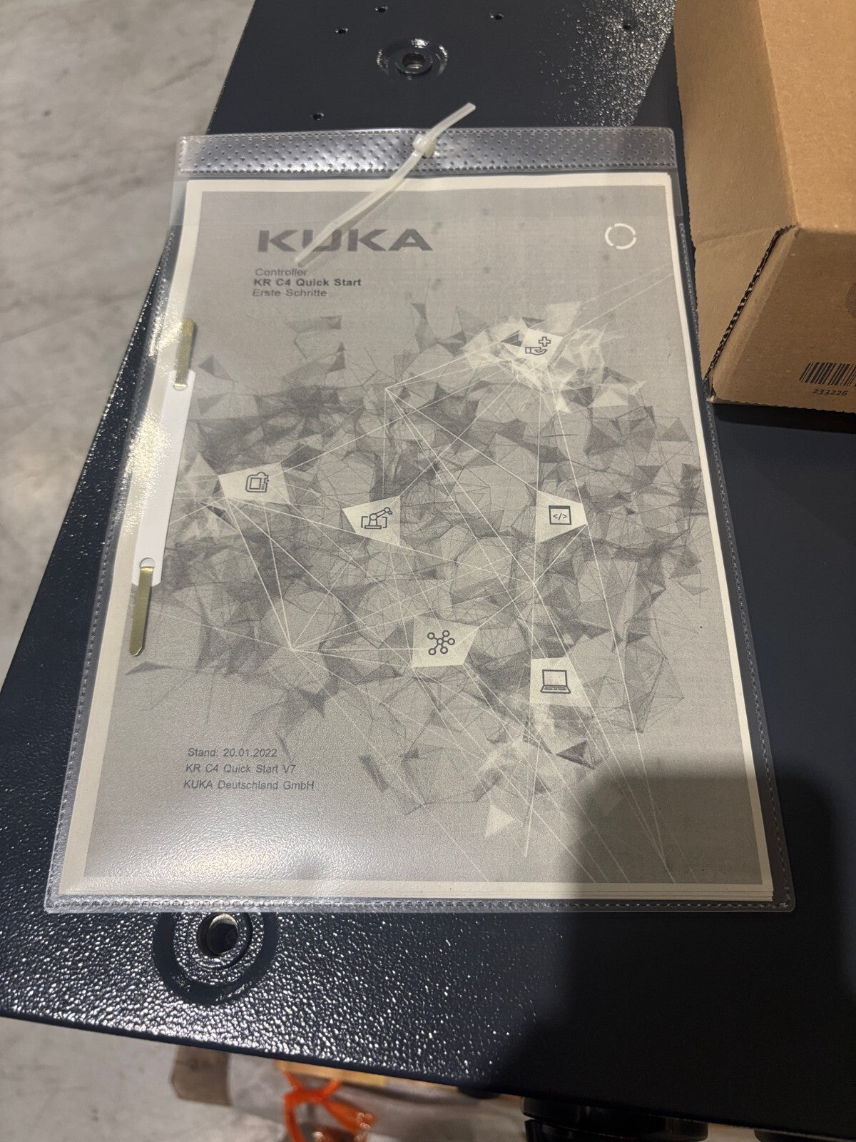 Kuka KR 210 R3100-2 / FLR Robot System w/ KR C4 NA UL Cabinet Controller, 2022 - Maverick Industrial Sales