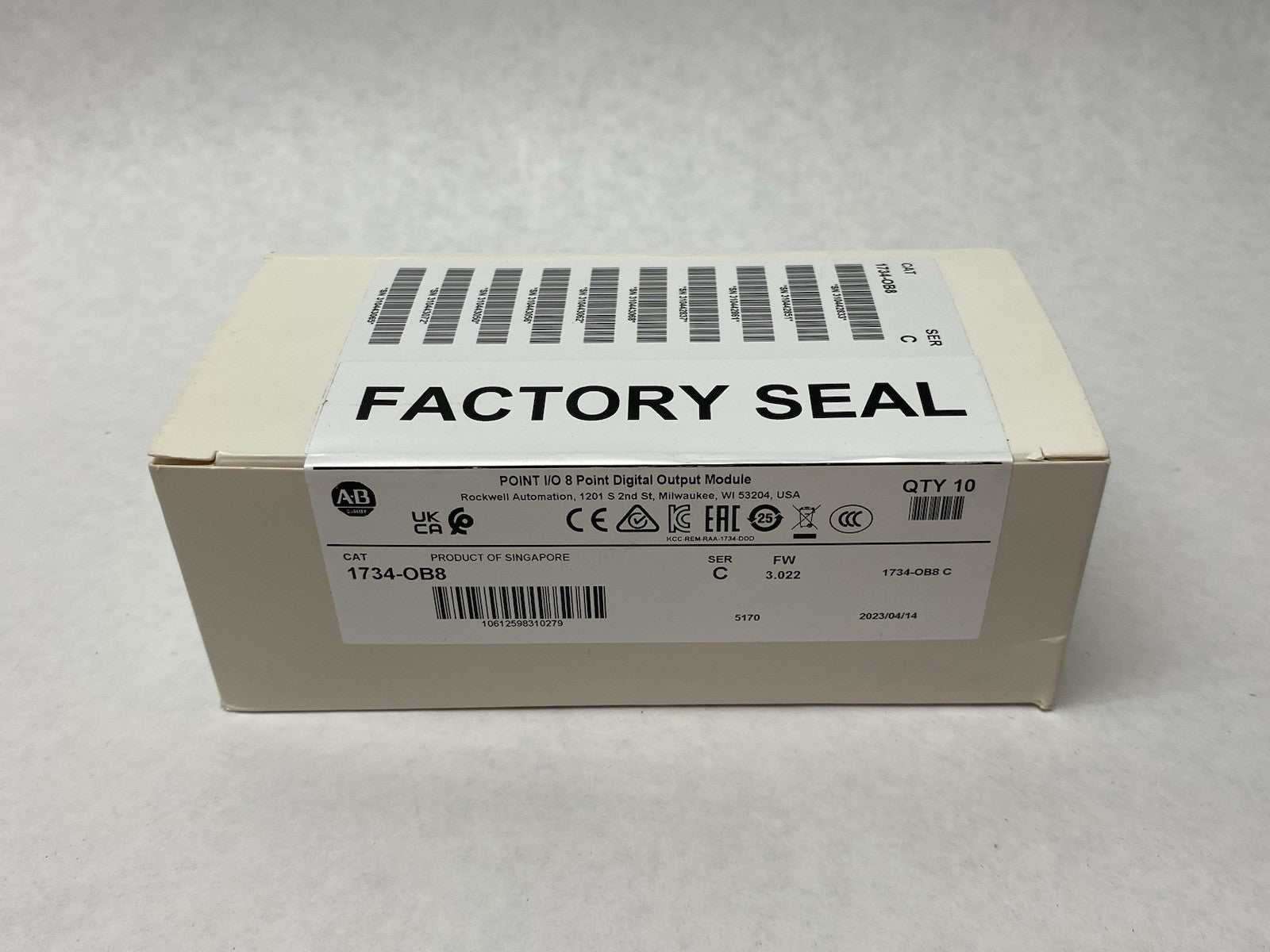 | Allen Bradley 1734-OB8 Ser. C POINT I/O 8-Point Digital Output Module BOX OF 10 - New - Maverick Industrial Sales