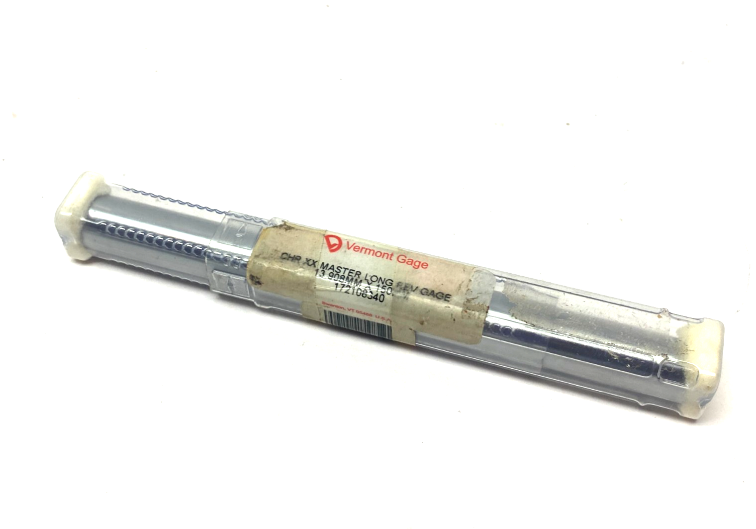 Vermont Gage 172108340 CHR XX Reversible Long Master Gage 13.908mm x 150.00mm - Maverick Industrial Sales