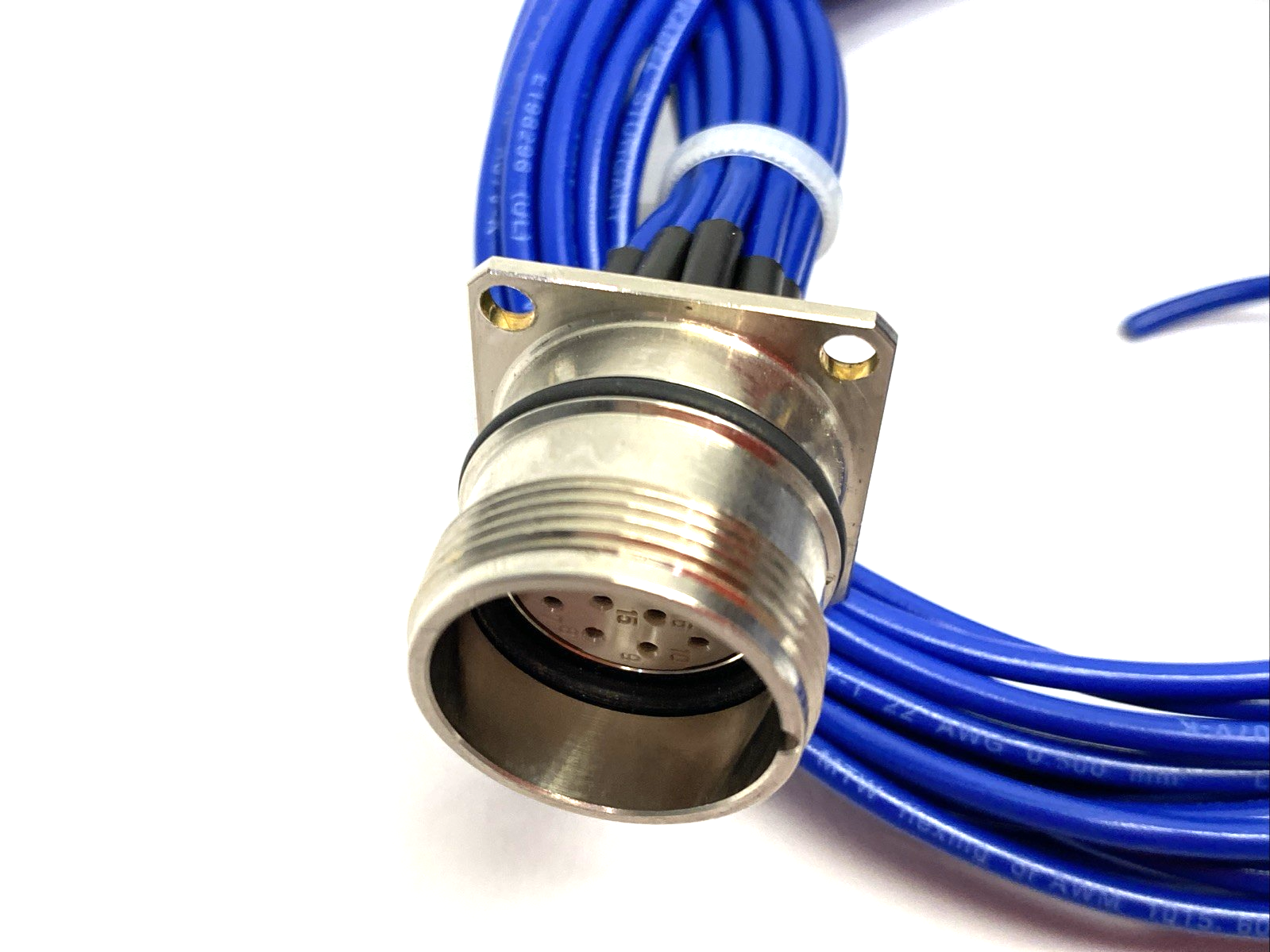 168392 | Euchner Female Flange Connector 17-pin AC-SC-M23F17G- - Used - Maverick Industrial Sales