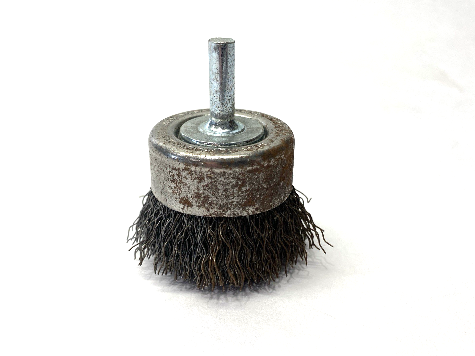 Crimped Wire End Brush 2" Diameter SHELFWARE - Maverick Industrial Sales