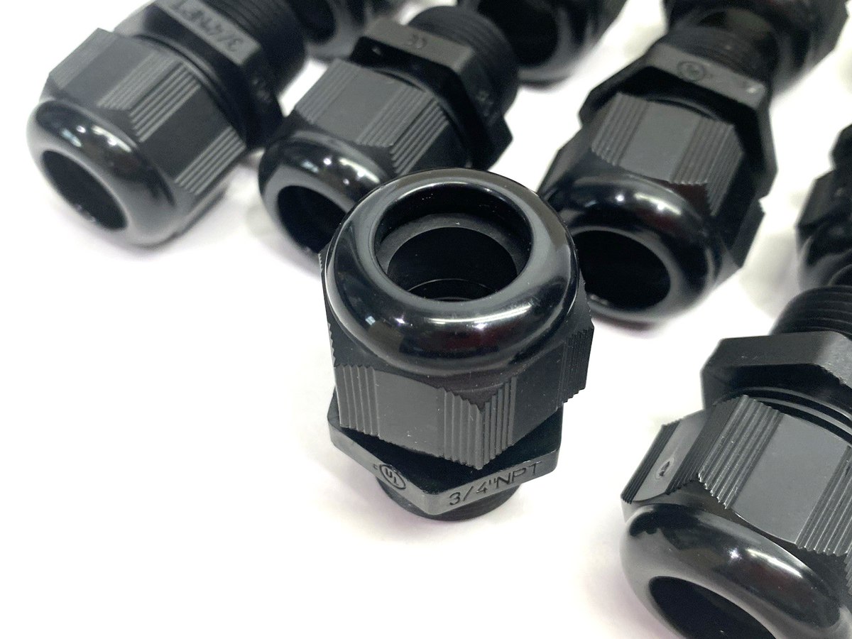 Altech 5308 922 Strain Relief Cable Gland 3/4" NPT, 0.354-0.709" BOX OF 12 - Maverick Industrial Sales