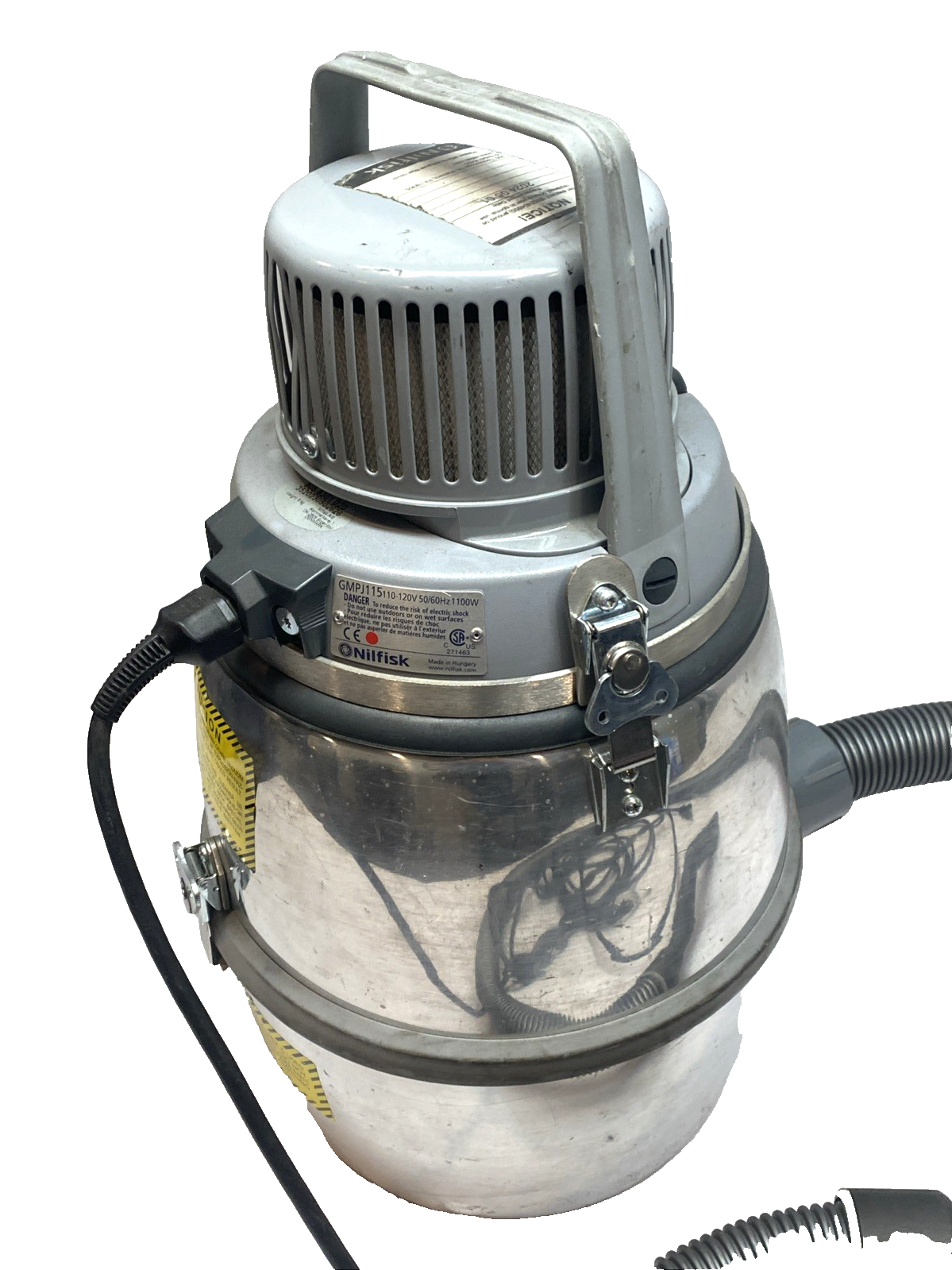 Nilfisk GMPJ 115 Industrial Vacuum 110/120V 1100W - Maverick Industrial Sales