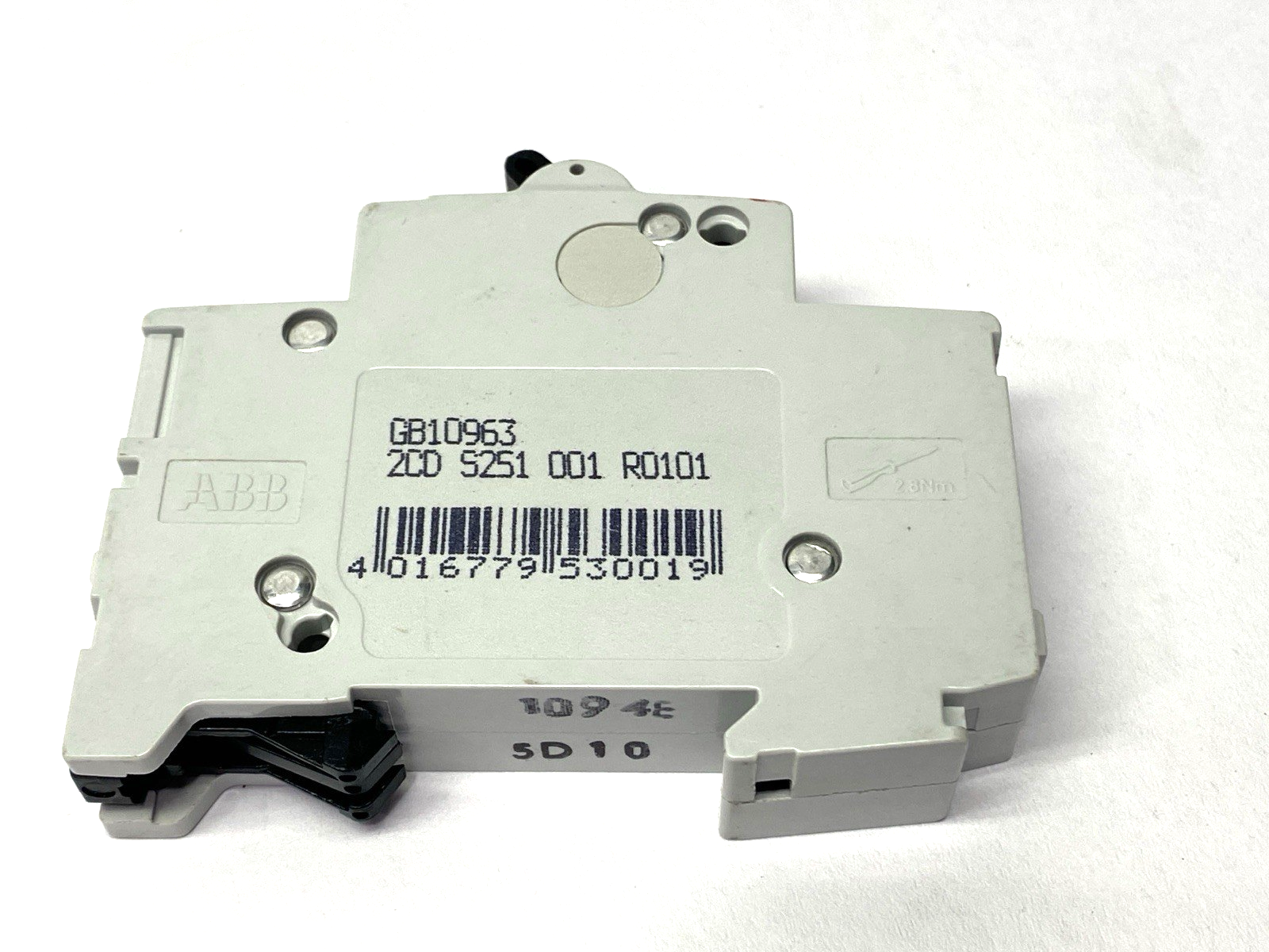 ABB S201-D10 Miniature Circuit Breaker 1-Pole 10A - Maverick Industrial Sales
