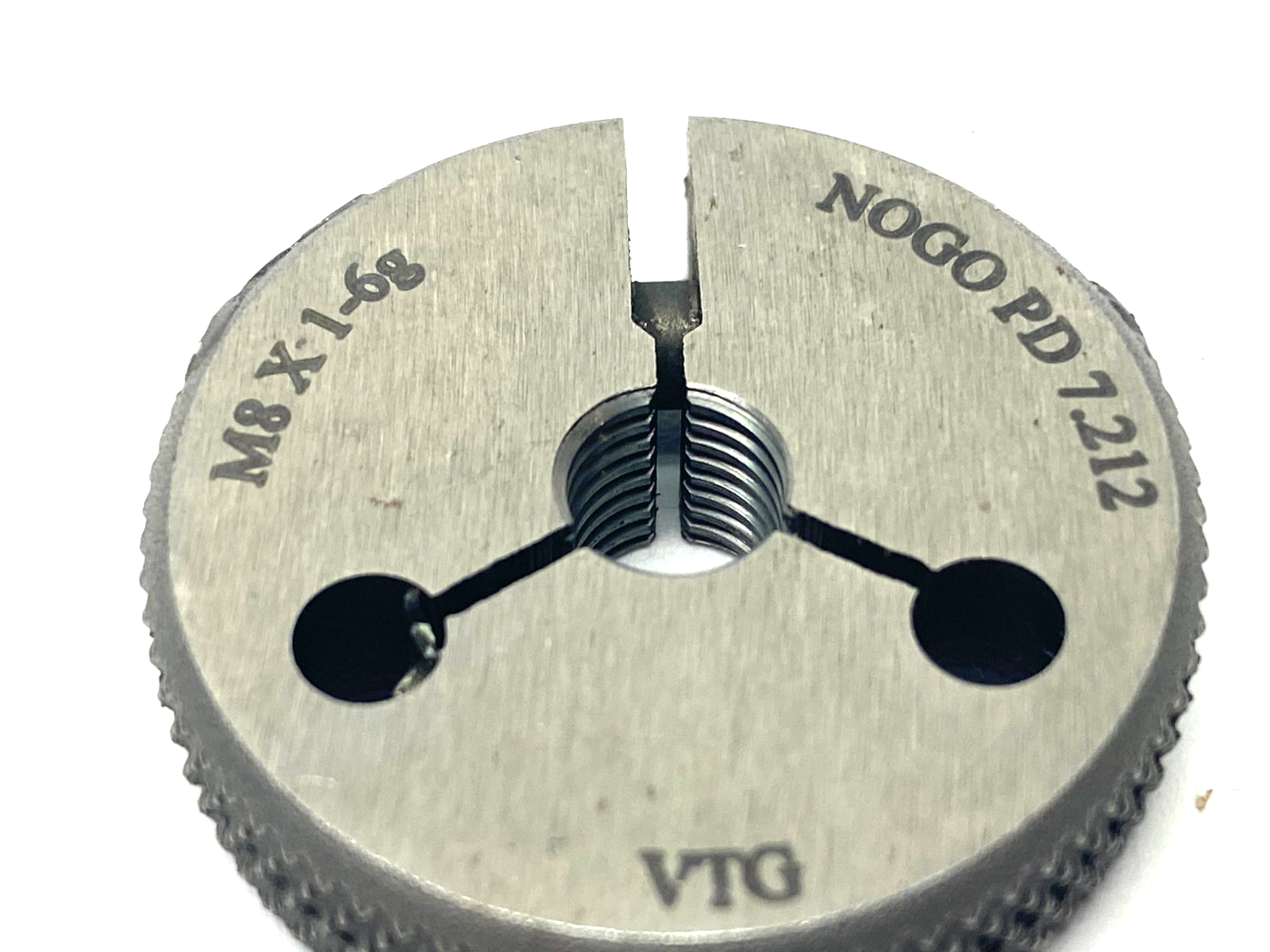 Vermont Gage 362120020 Threaded Ring Gauge M8x1-6G NOGO PD 7.212 - Maverick Industrial Sales