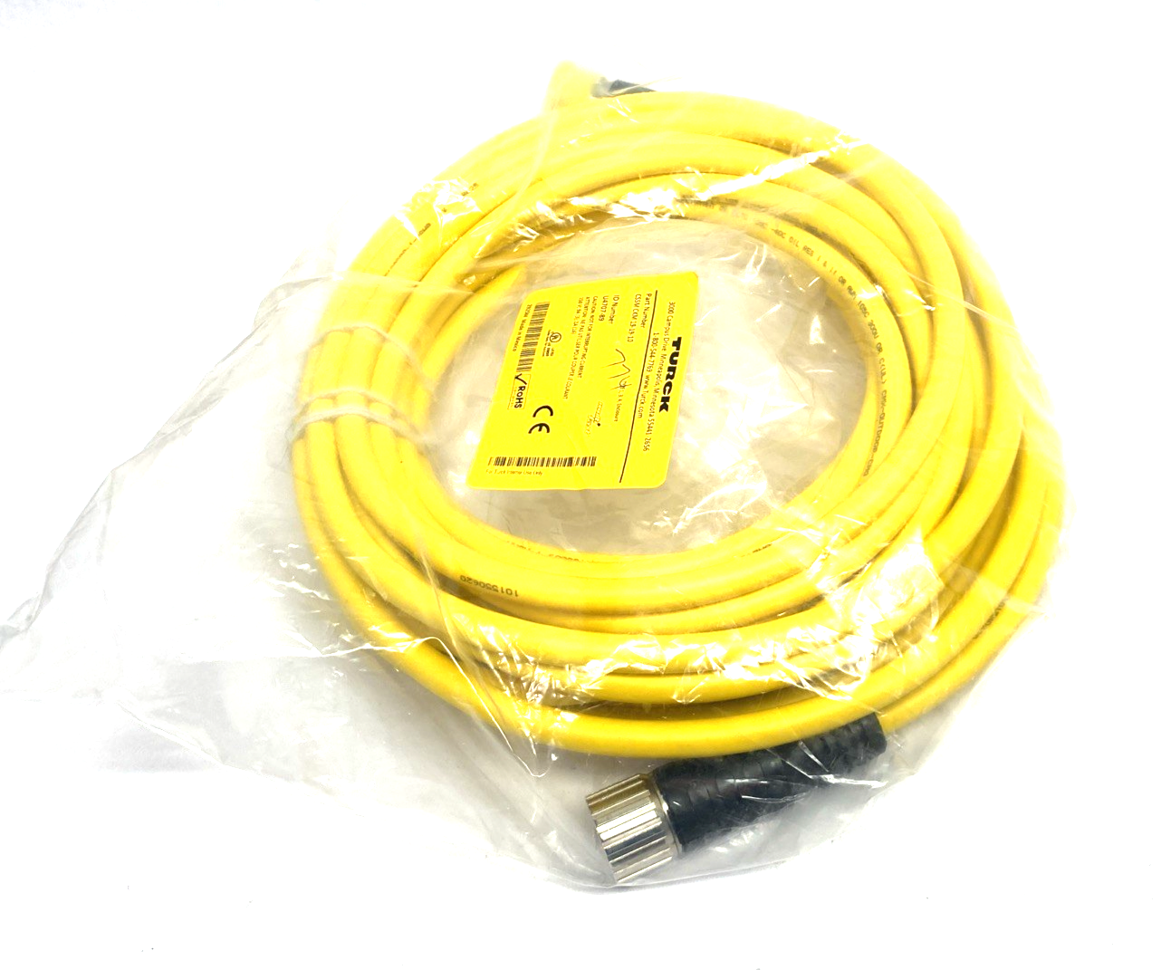 CSSM CKM 19-19-10 | Turck Multifast Double-Ended Connection Cable 19-Pin U4704-10 - New – Open box - Maverick Industrial Sales