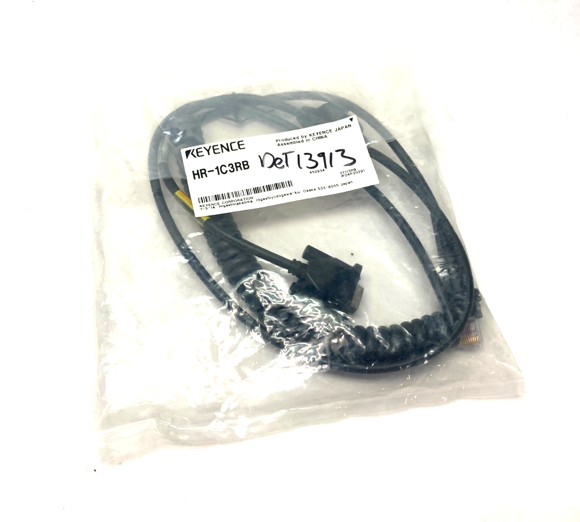 Keyence HR-1C3RB Communication Cable for Handheld Bar Code Reader - Maverick Industrial Sales