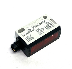 Sensopart FT 25-R-PS-M4 Energetic Photoelectric Diffuse Sensor 607-21000
