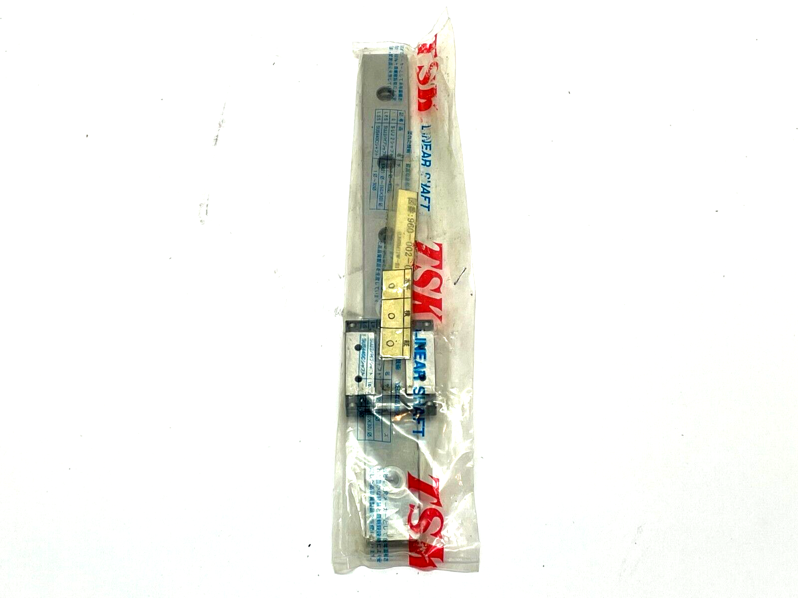 TSK 960-002-005 Linear Guide Rail w/ Block - Maverick Industrial Sales
