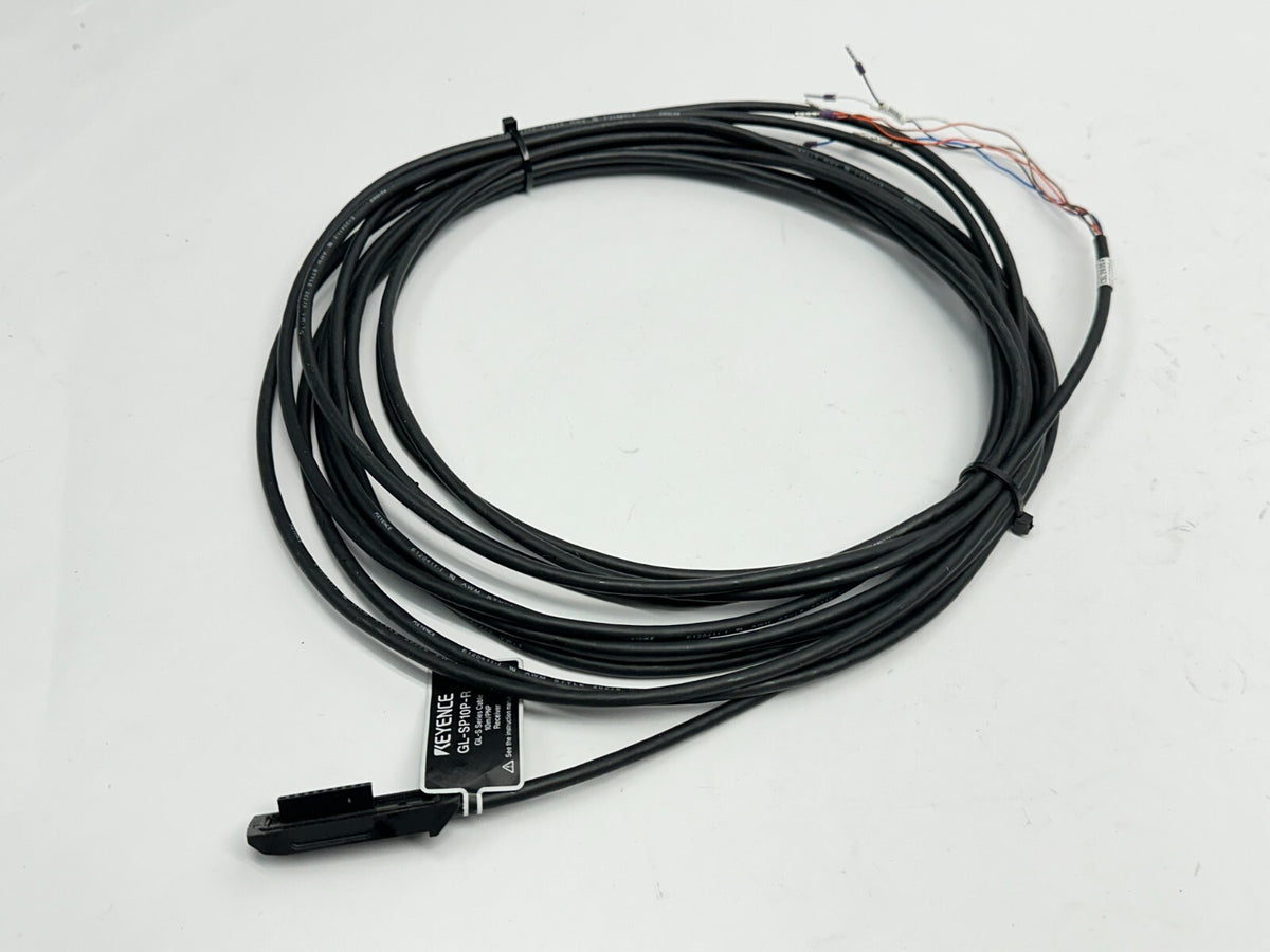 GL-SP10P-R | Keyence Safety Light Curtain Cable 10m Receiver - Used - Maverick Industrial Sales