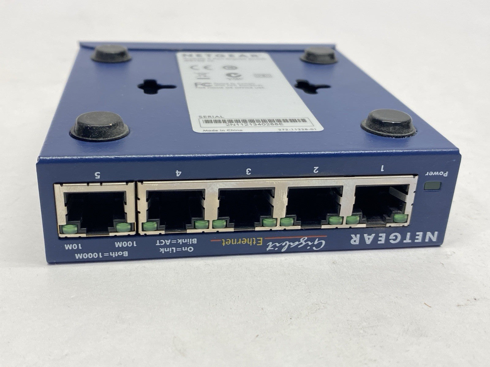 Netgear GS105v4 ProSAFE Unmanaged Gigabit Ethernet Switch 5-Port - Maverick Industrial Sales