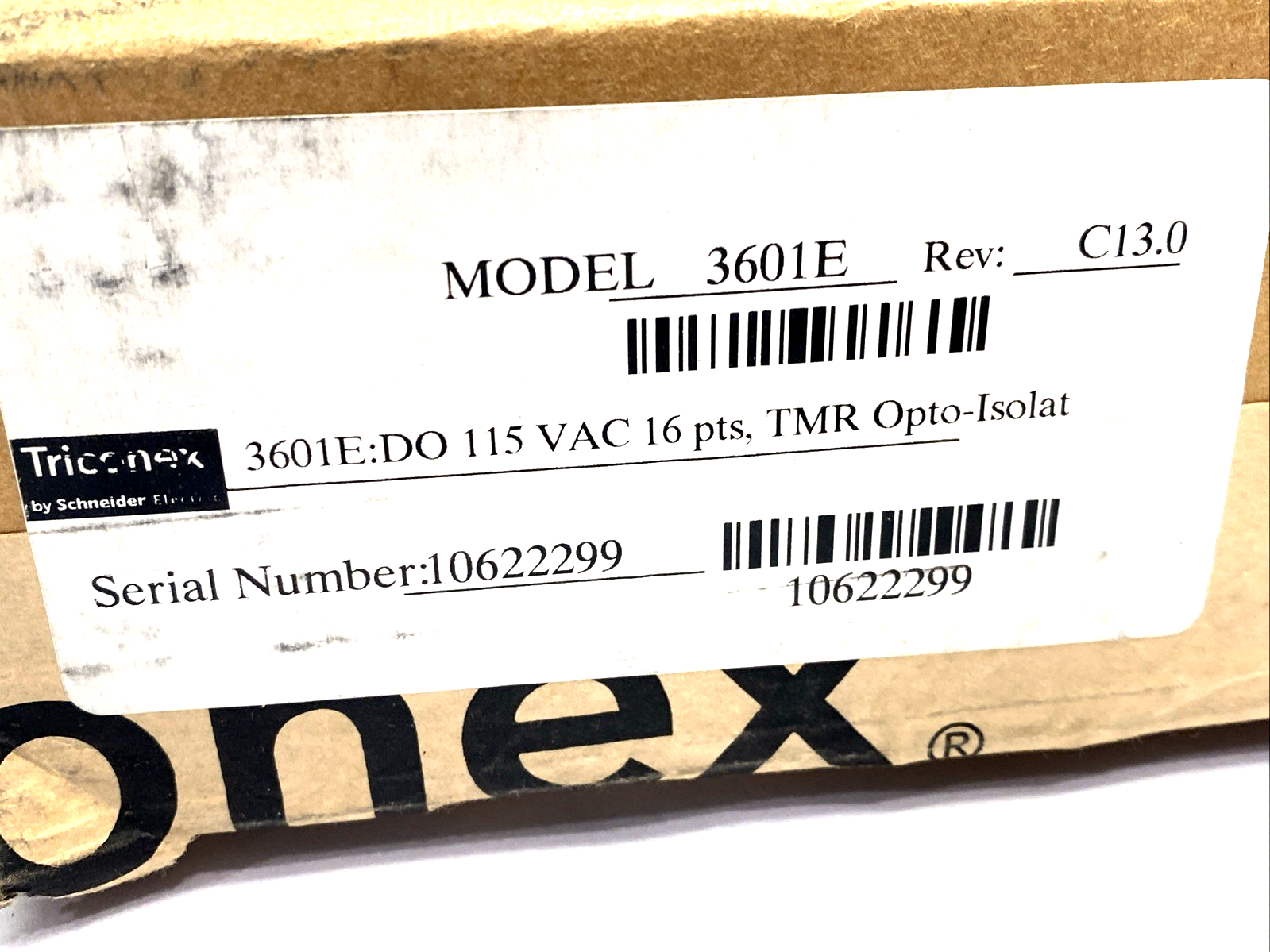 Triconex 3061E Digital Output Module 16-Pt. 115VAC TMR Opto-Isolat - Maverick Industrial Sales