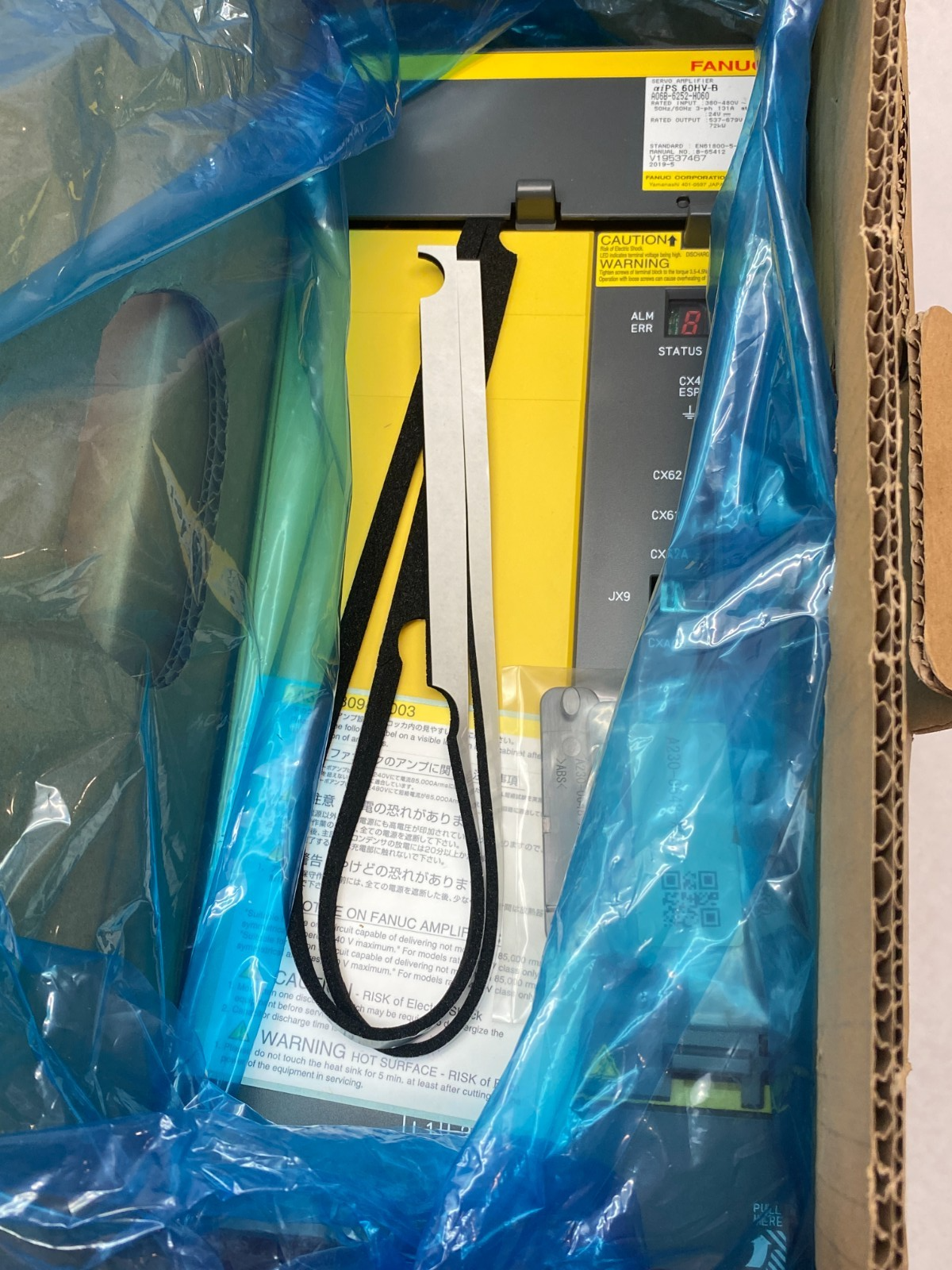 Fanuc A06B-6252-H060 Power Supply Module ALPHA iPS60HV-B - Maverick Industrial Sales