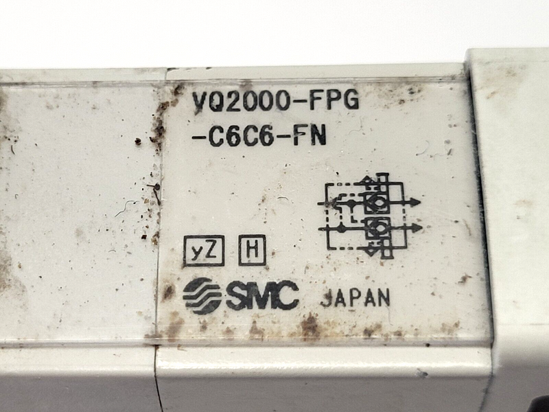 SMC VQ2000-FPG-C6C6-FN Double Check Block Pneumatic Valve - Maverick Industrial Sales