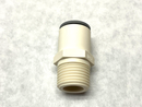 Legris Liquifit 6505 62 22WP2 Male Connector NPTF Thread Tube 1/2 - 1/2 PKG OF 6 - Maverick Industrial Sales