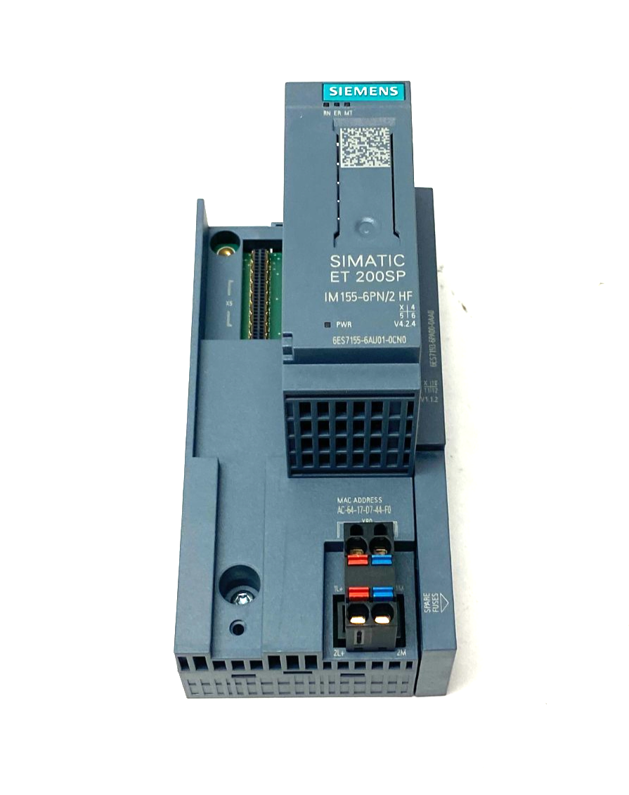Siemens 6ES7155-6AU01-0CN0 SIMATIC ET 200SP 2-port Interface Module IM 155-6PN/2 - Maverick Industrial Sales