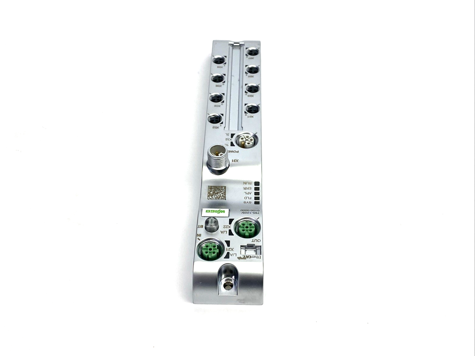 765-1205/100-000 | Wago 8-Channel Digital Input/Output; EtherCAT DC 60480314 - New – Open box - Maverick Industrial Sales