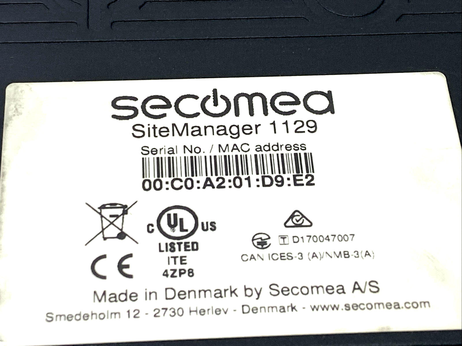 Secomea SiteManager 1129 Secure Remote Access/Industrial Gateway, UPLINK - Maverick Industrial Sales