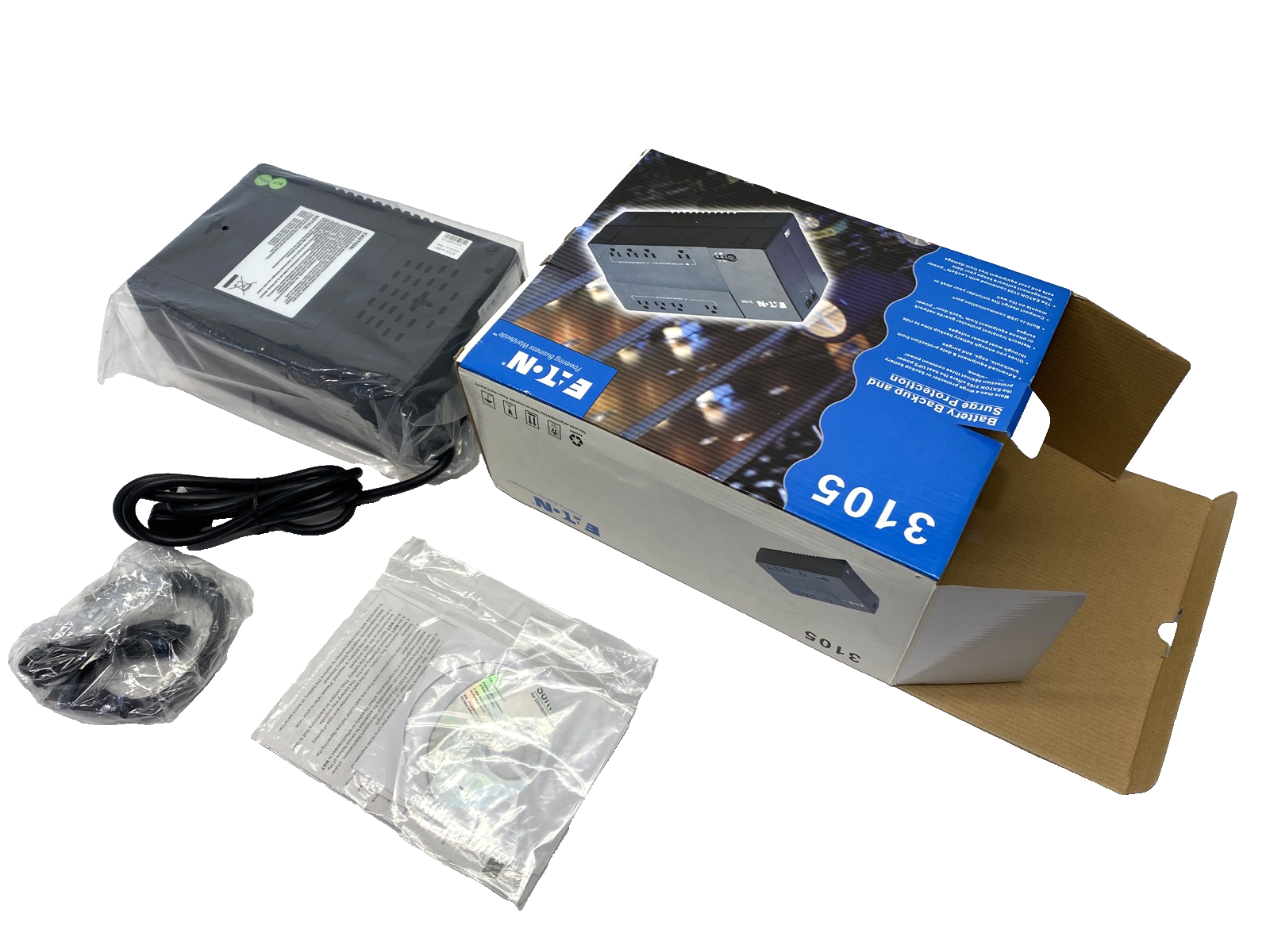 Eaton 103004247-5592 Powerware UPS Battery Backup Surge Protection PW3105 500 - Maverick Industrial Sales