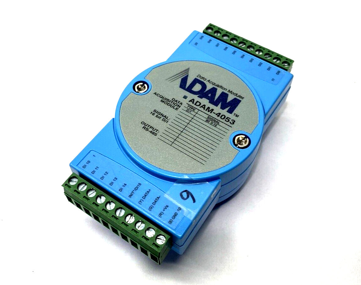 Advantech ADAM-4053 16-Channel Digital Input, RS-485 Remote I/O - Maverick Industrial Sales