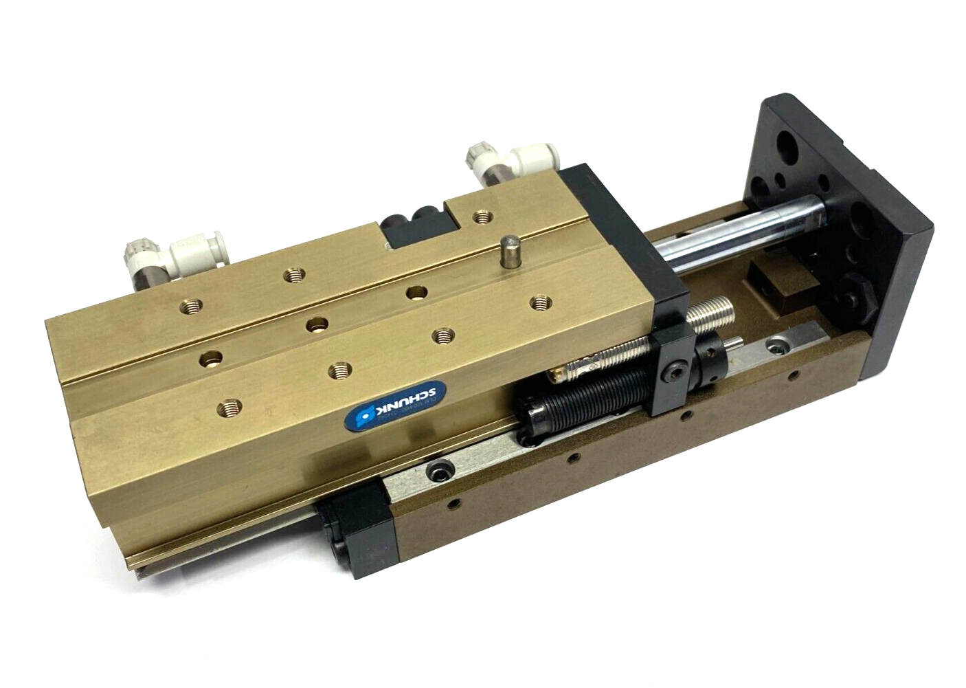 Schunk CLM 100-H50 Compact Linear Slide Piston Rod Cylinder Backlash-free 314042 - Maverick Industrial Sales