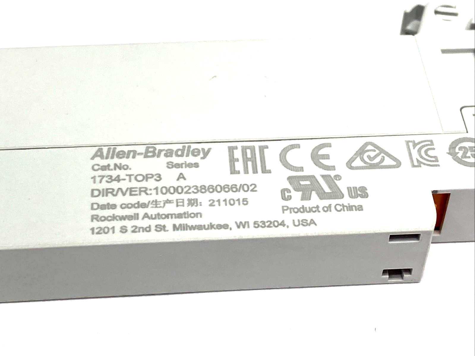 Allen Bradley 1734-TOP3 Ser. A POINT I/O Terminal Base LOT OF 3 - Maverick Industrial Sales