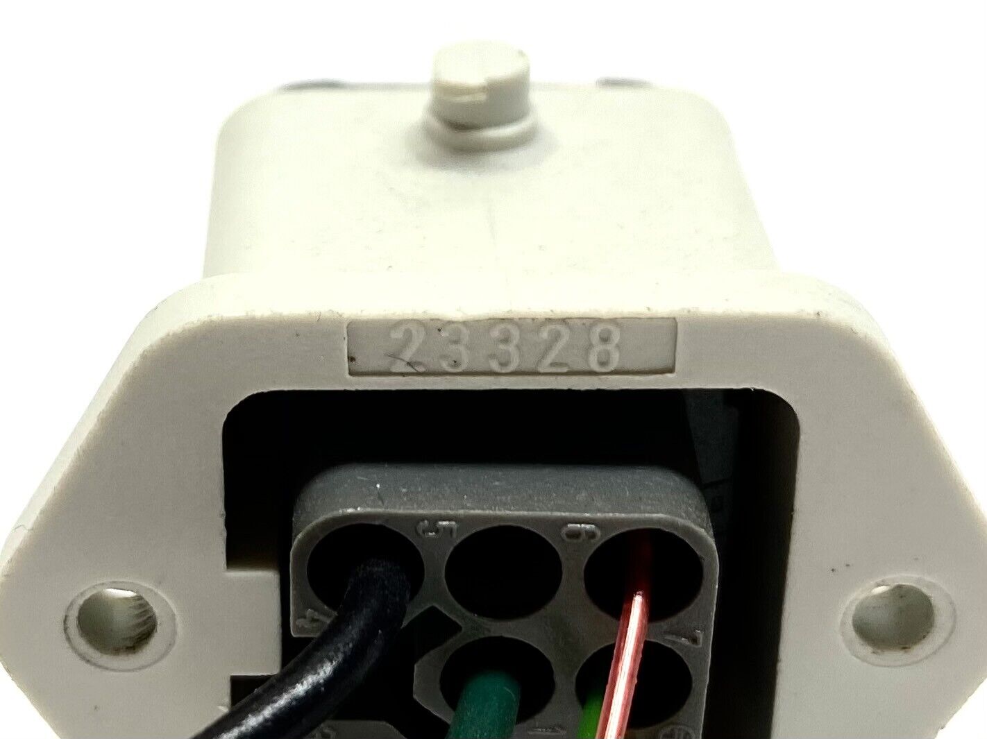 ILME CDM 07 Connector 7 Pin w/ GRND & CK 03 I Bulkhead Mounting Housing NO LEVER - Maverick Industrial Sales