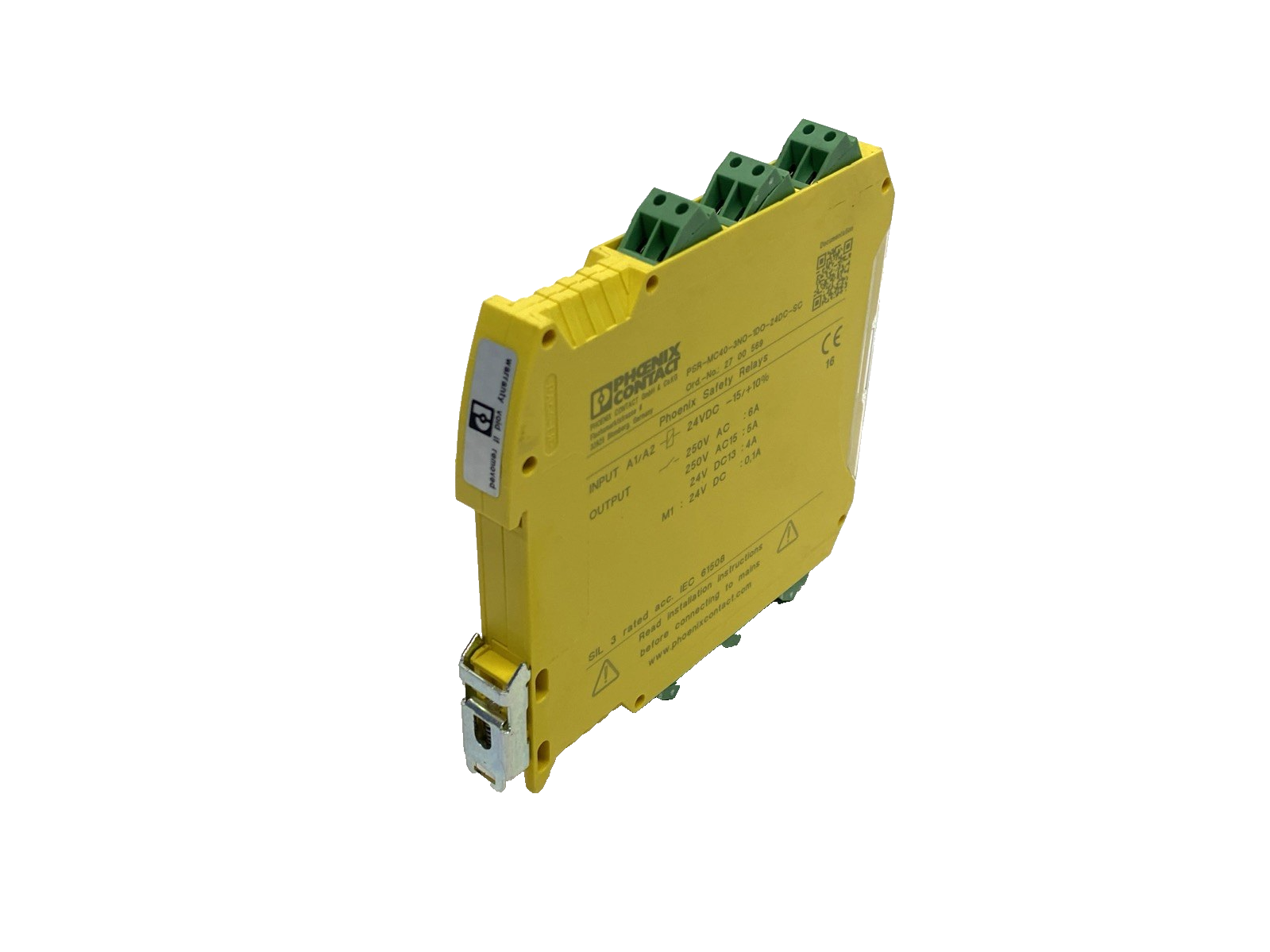 Phoenix Contact PSR-MC40-3NO-1DO-24DC-SC Safety Relay 2700569 - Maverick Industrial Sales