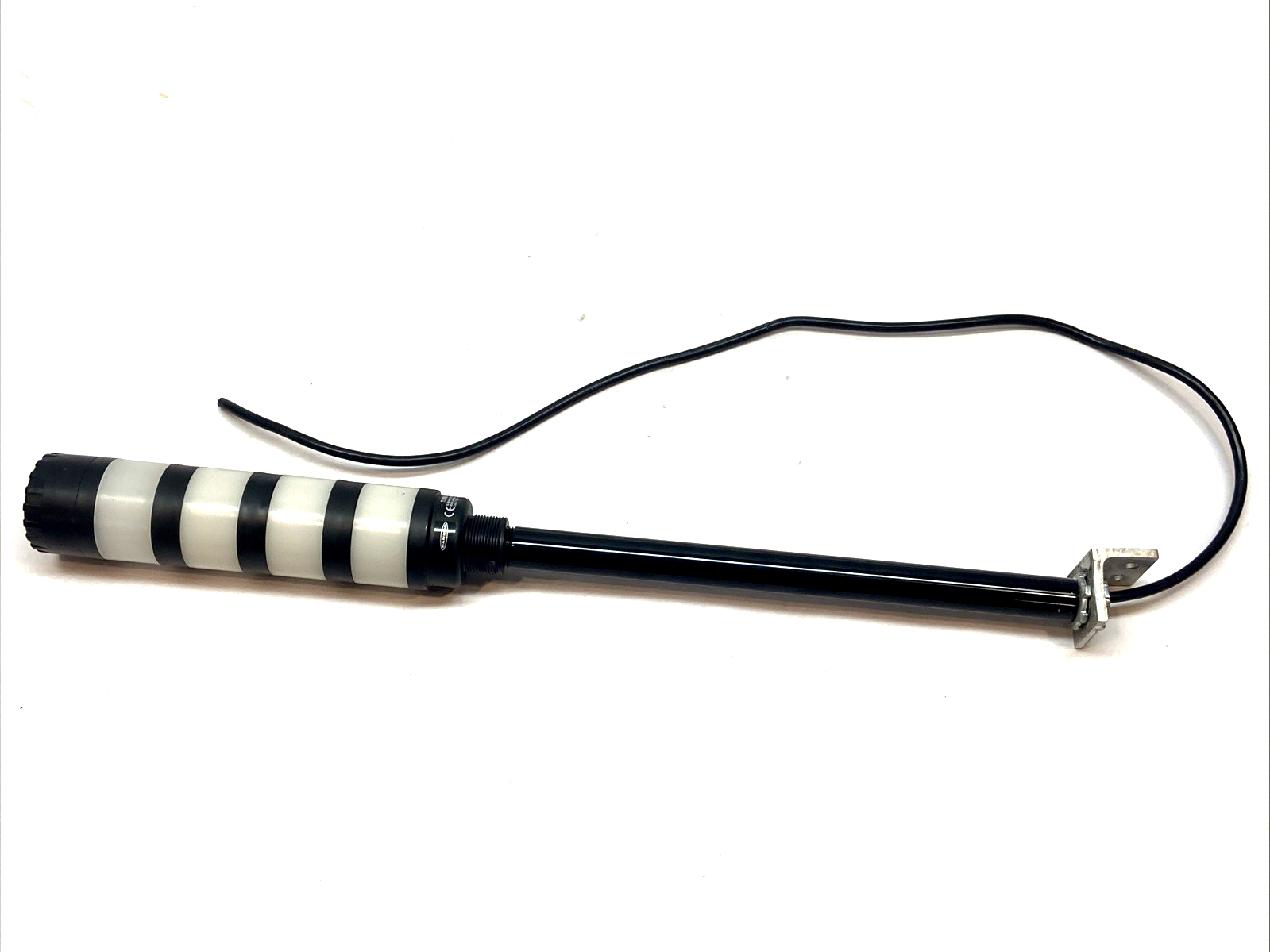 TL50BGYRAQ,83216 | Banner TL50BGYRAQ 50mm 4-Color Tower Light Audible Indicator 83216, w/ 1 FT Pole - Used - Maverick Industrial Sales