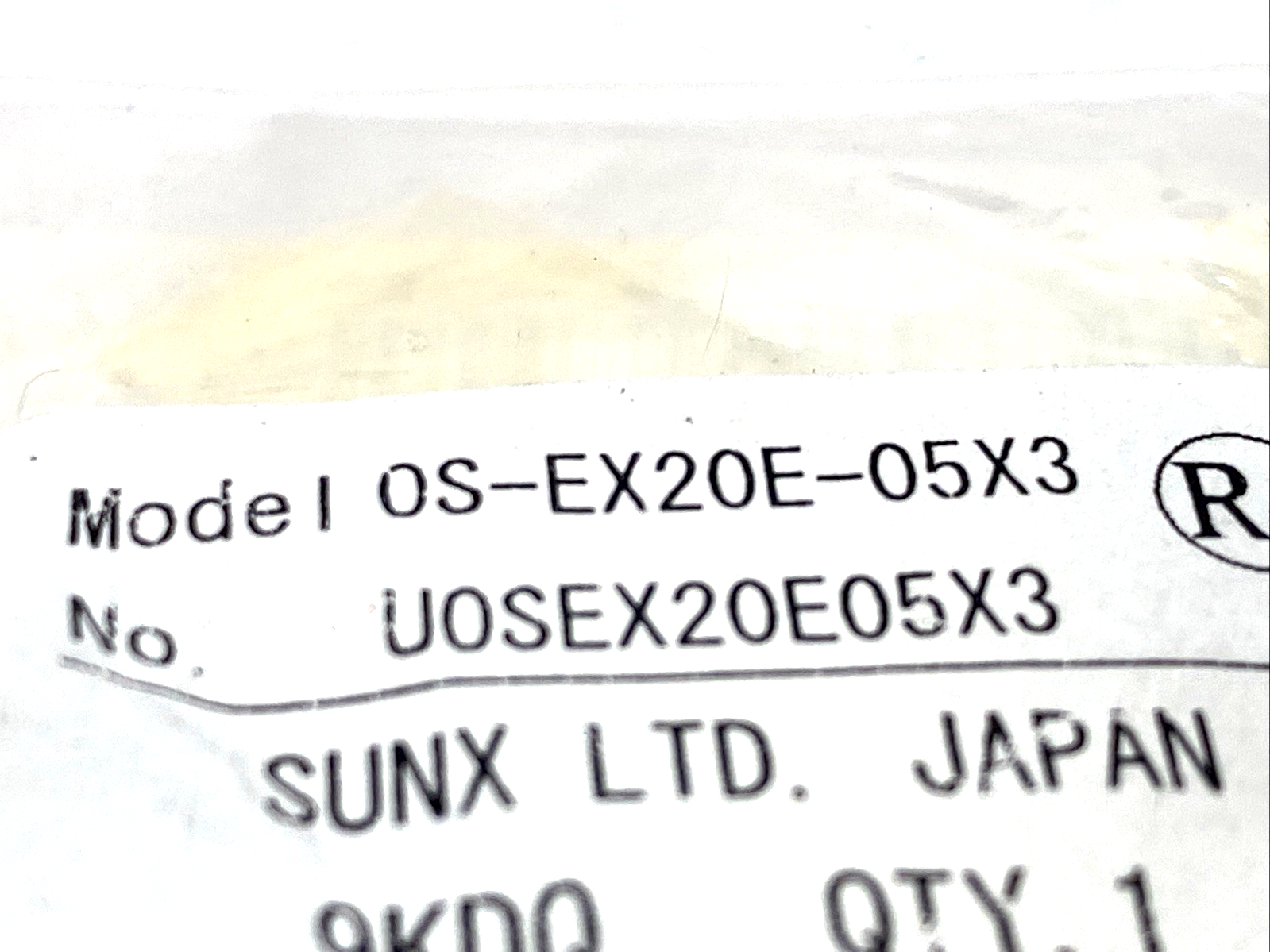 Panasonic OS-EX20E-05X3 Rectangular Slit Mask For Thrubeam Sensors LOT OF 3 - Maverick Industrial Sales