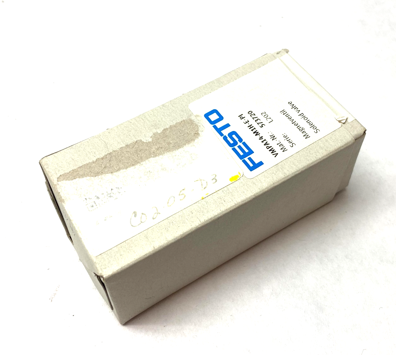 Festo VMPA14-M1H-E-PI Solenoid Valve, 5/3, Exhausted, 573720 - Maverick Industrial Sales