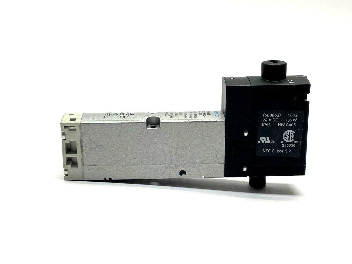 VSVA-B-M52-MZD-A2-1T1L | Festo Air Solenoid Valve, 5/2 Monostable, 539159 - Used - Maverick Industrial Sales