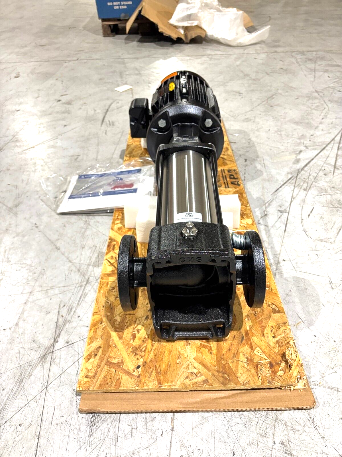 Grundfos CR5-12 A-FGJ-A-E-HQQE Verticle Multistage Centrifugal Pump, 5HP - Maverick Industrial Sales