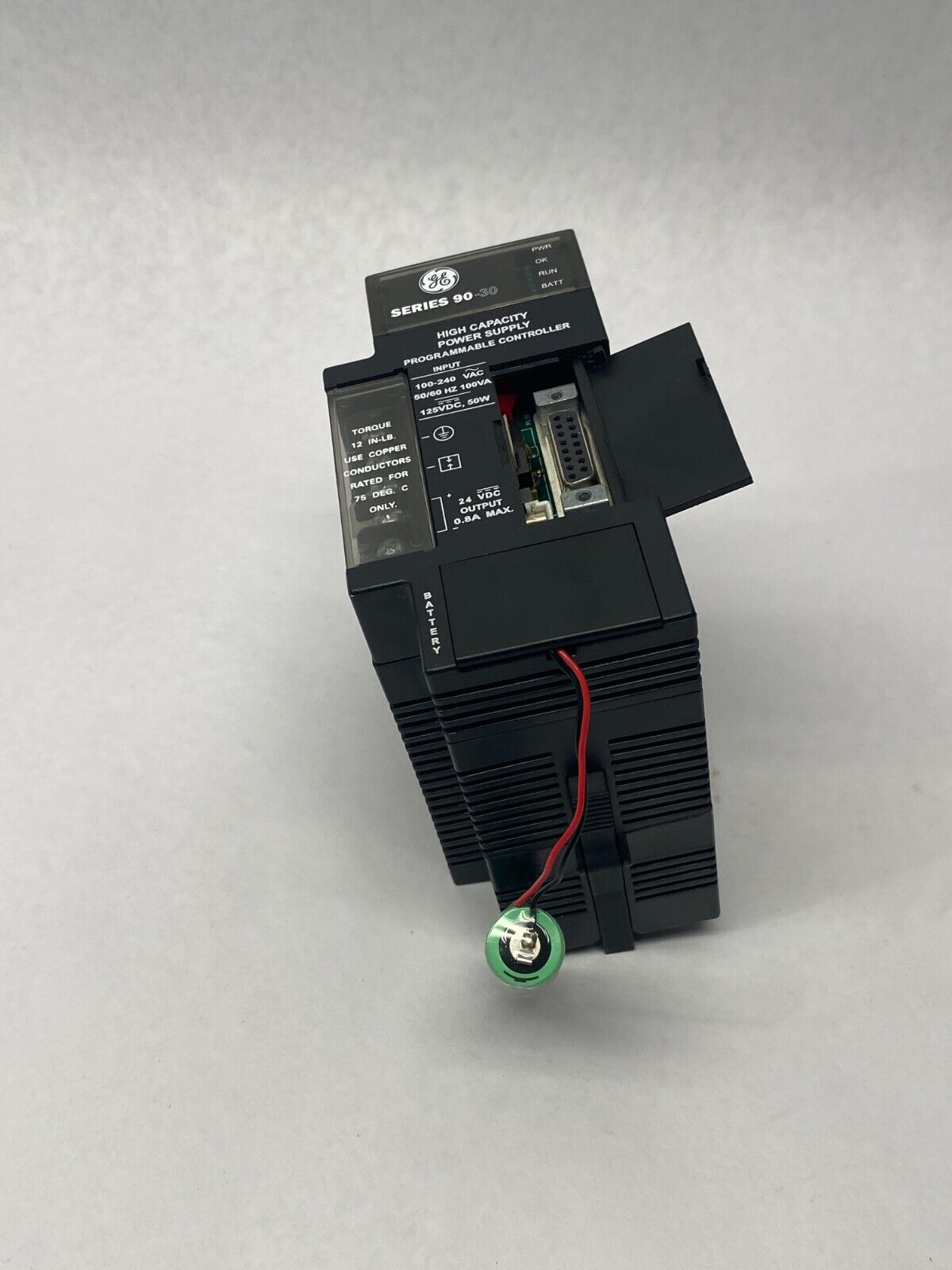 GE Fanuc IC693PWR330J High Capacity Power Supply PC w/ Battery - Maverick Industrial Sales