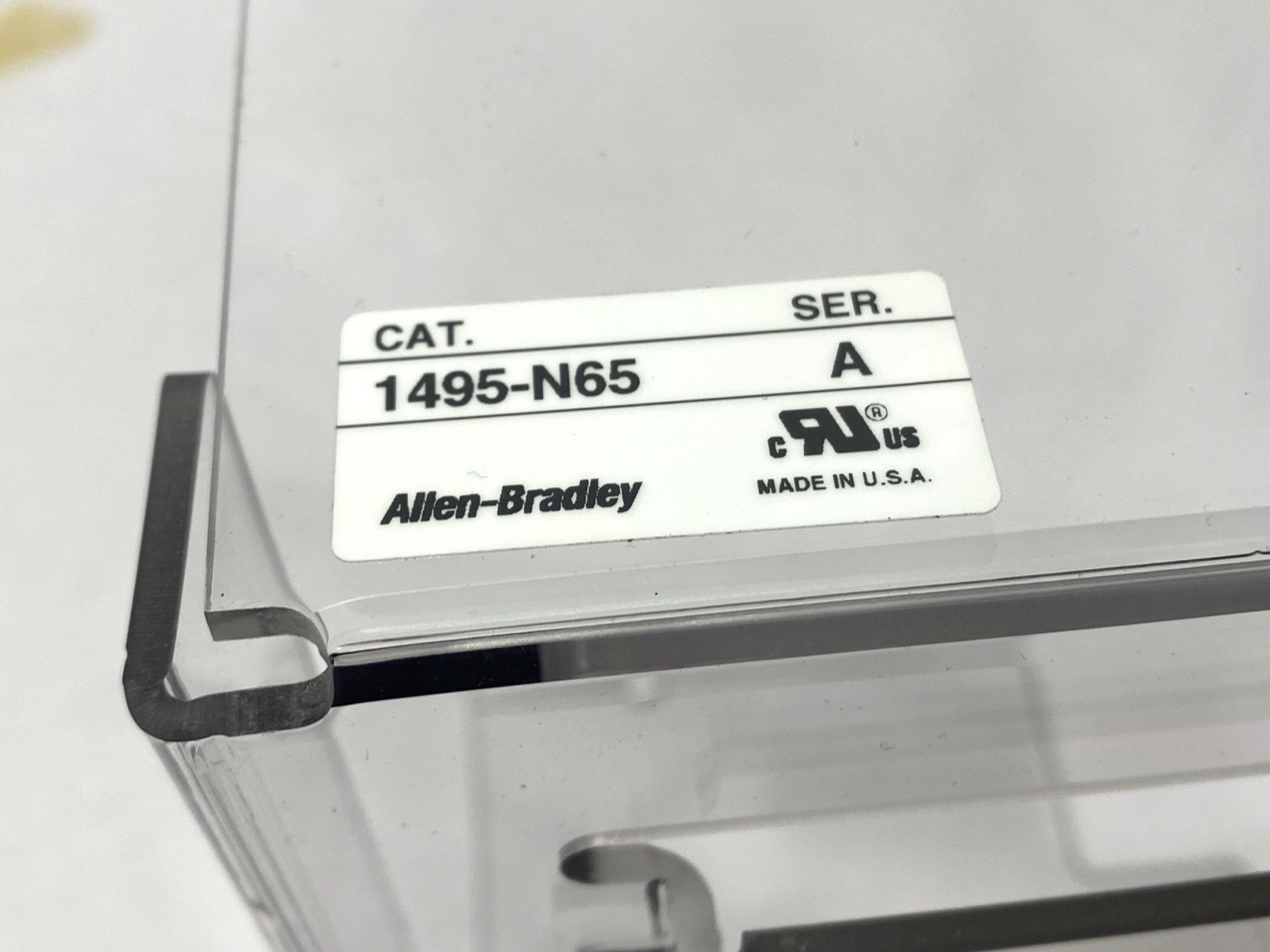 Allen Bradley 1495-N65 Ser. A Protective Fuse Cover - Maverick Industrial Sales