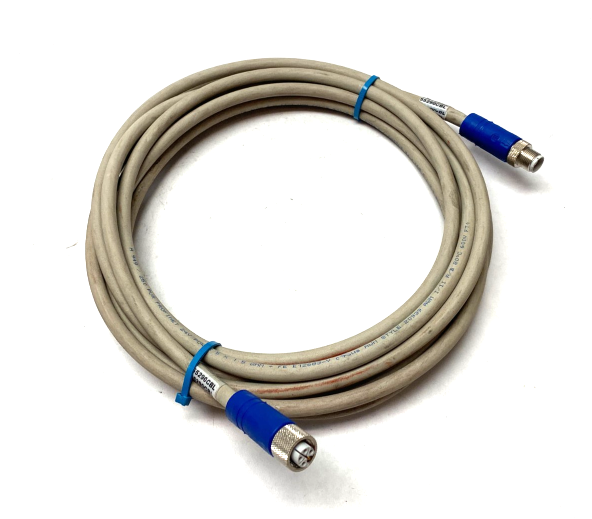 Lumberg RST 5L-RKT 5L-949/5M Profinet Double Ended Cable Assembly 5m Length - Maverick Industrial Sales